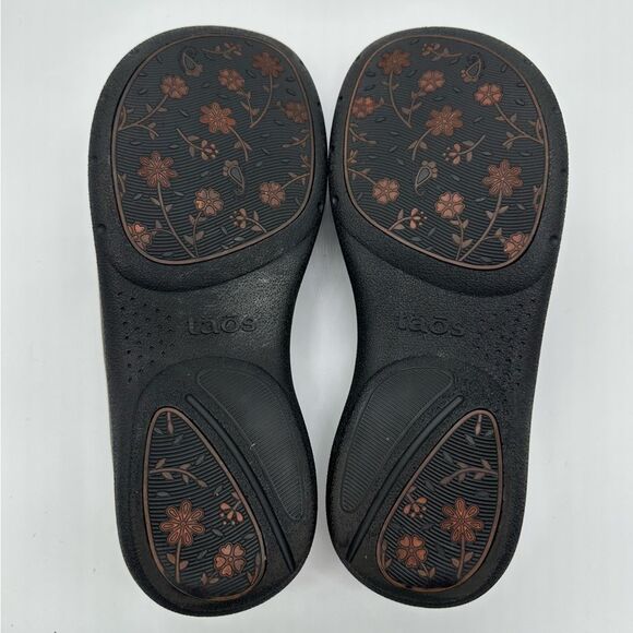 Taos Sweater Knit Slip On Clogs Shoes Women’s 7 Southwestern Print - Picture 4 of 9